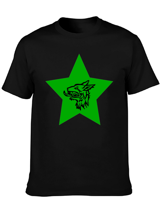 Green Star Boar Graphic Tee