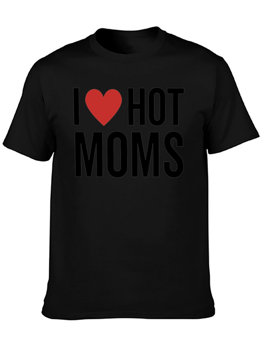 I Heart Hot Moms Graphic Tee