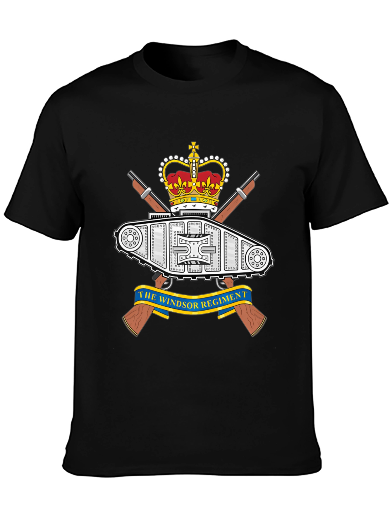 Windsor Regiment T-Shirt - Military Tank Design