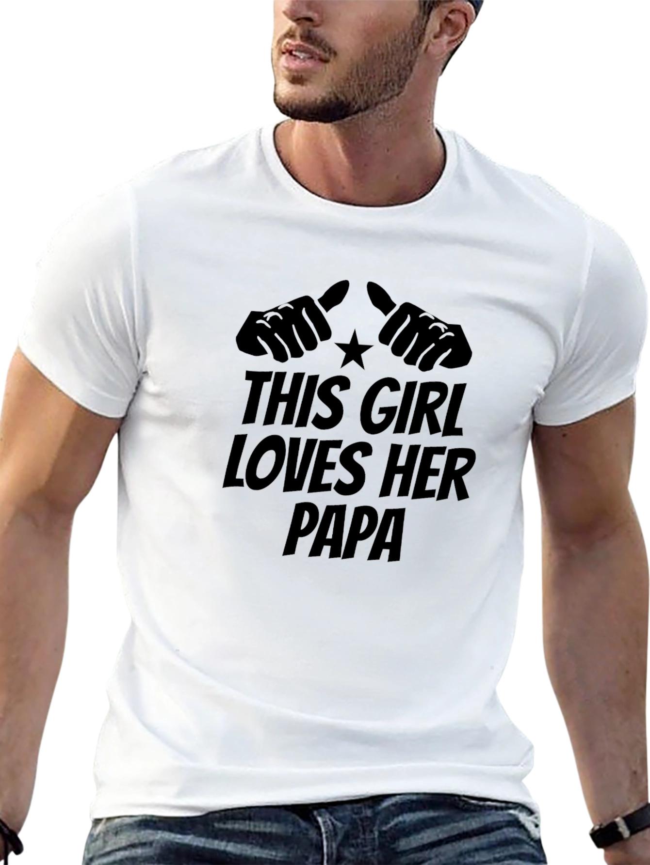 This Girl Loves Her Papa T-Shirt