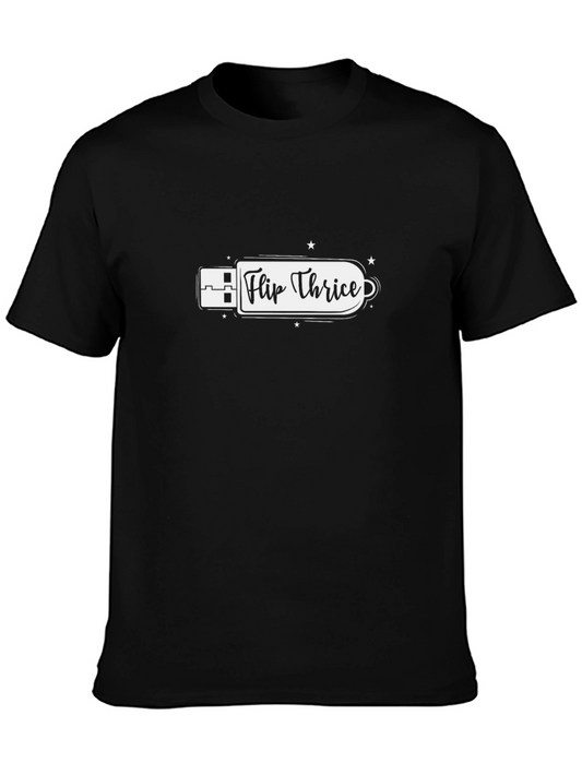 Flip Thrice USB T-Shirt - Data Humor Tee