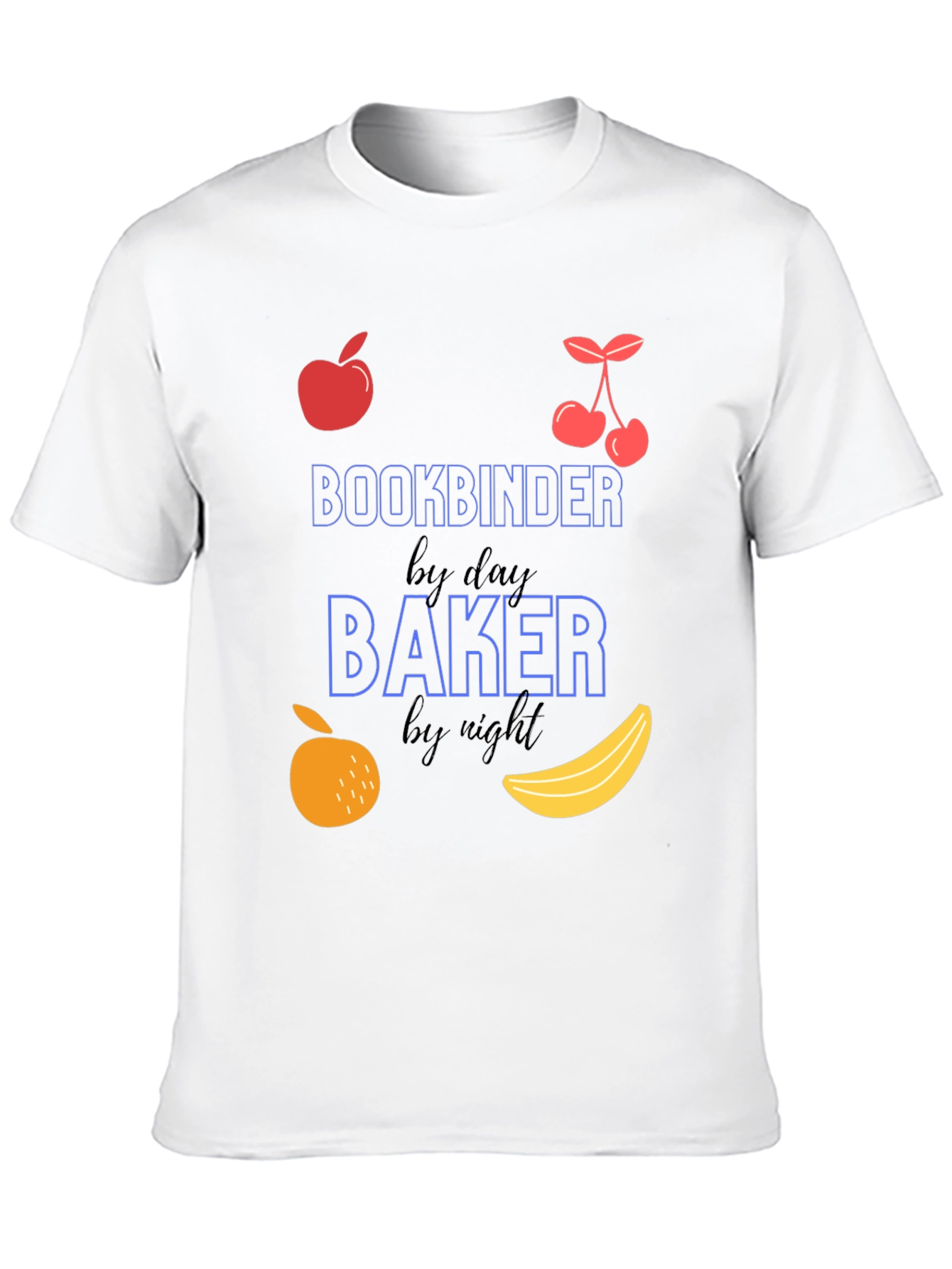 Bookbinder by Day Baker by Night T-Shirt