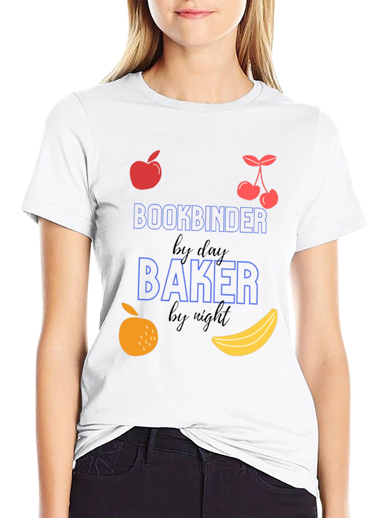 Bookbinder by Day Baker by Night T-Shirt
