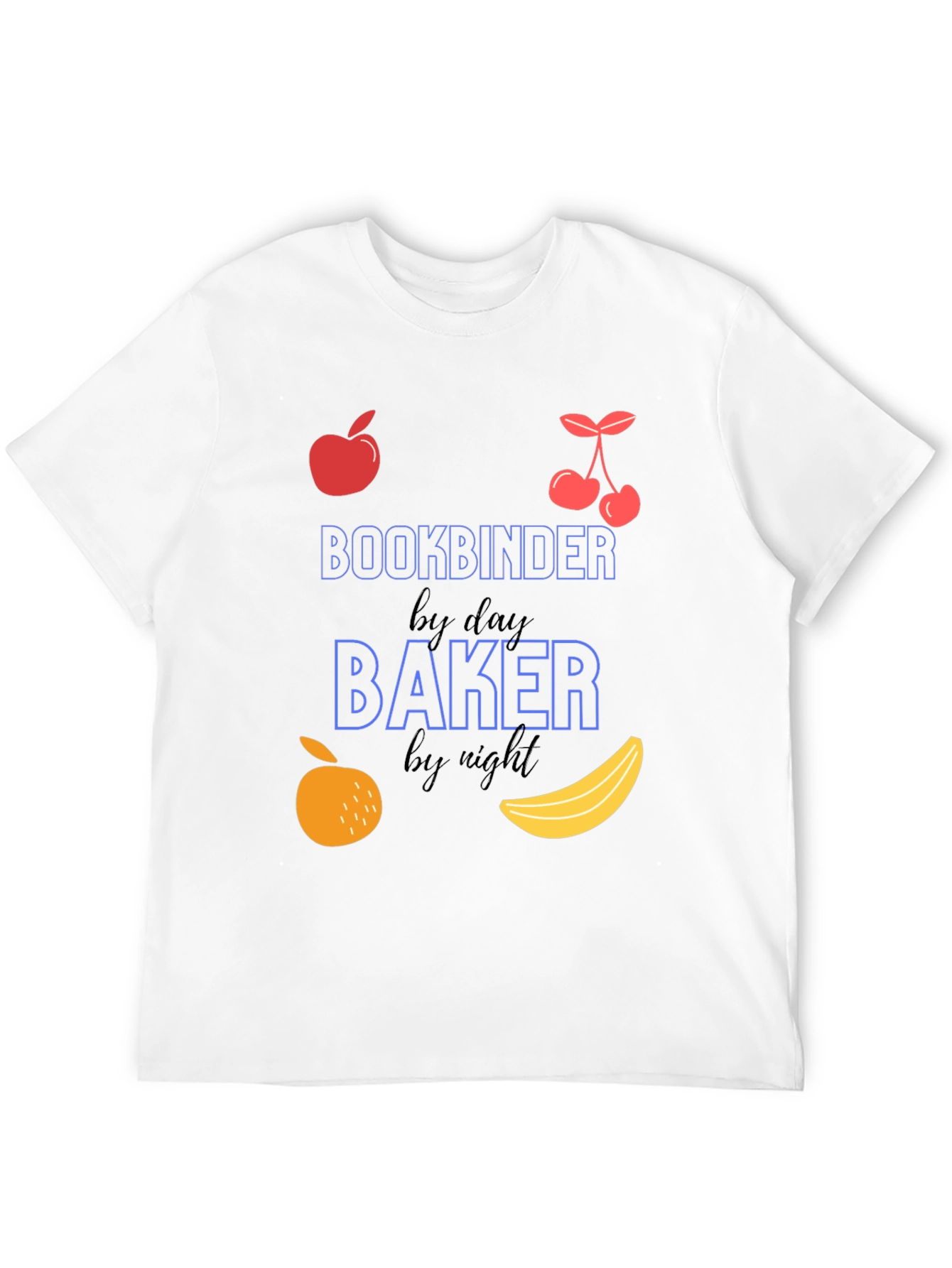 Bookbinder by Day Baker by Night T-Shirt
