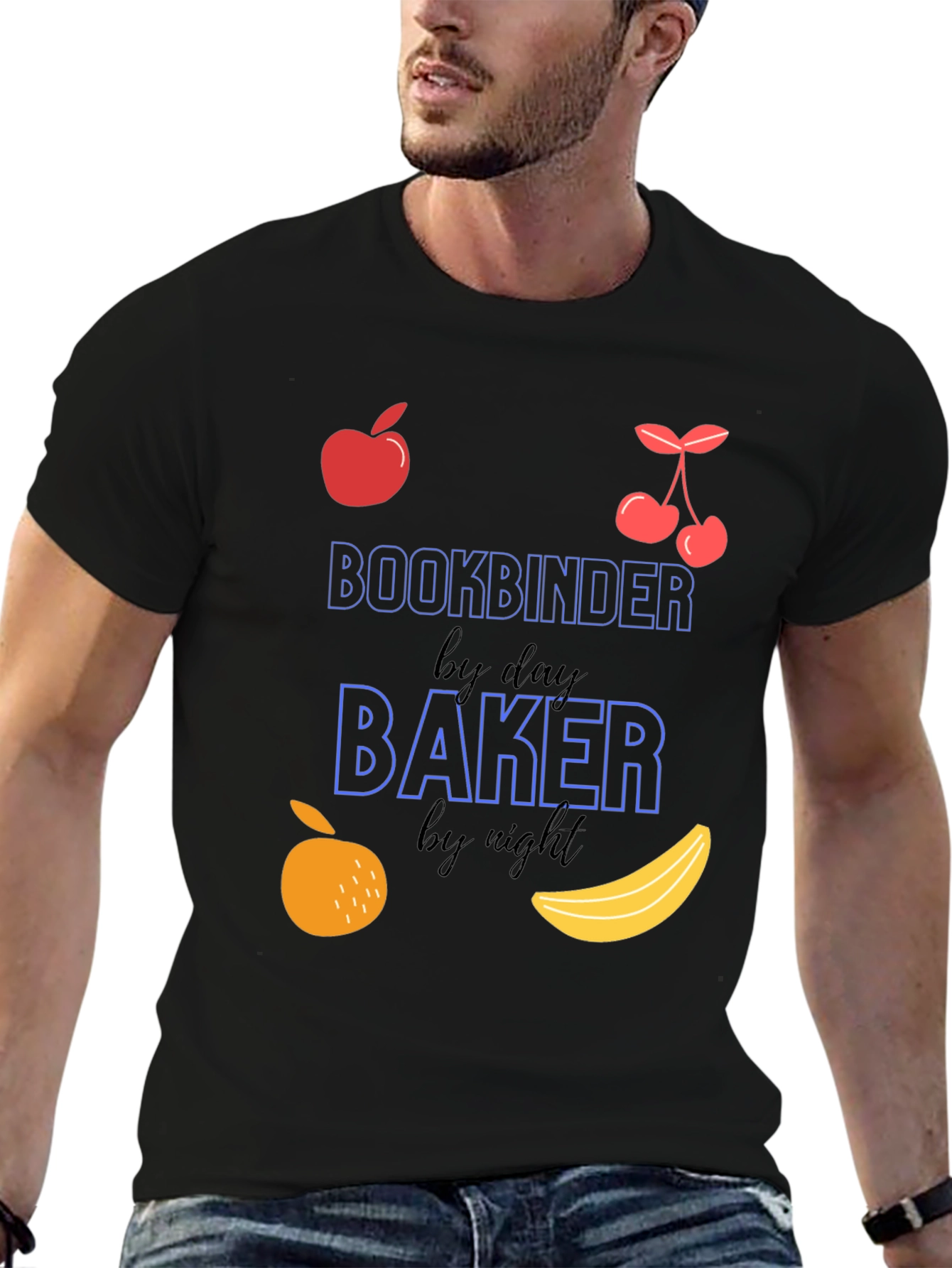 Bookbinder by Day Baker by Night T-Shirt