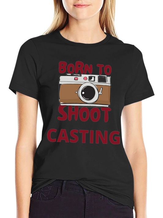 Born to Shoot Casting Black T-Shirt