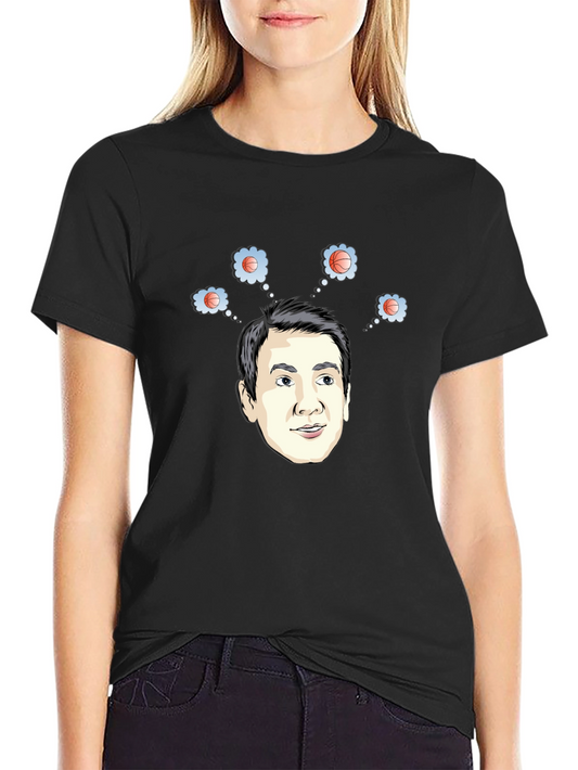 Basketball Dreams T-Shirt - Funny Cartoon Tee