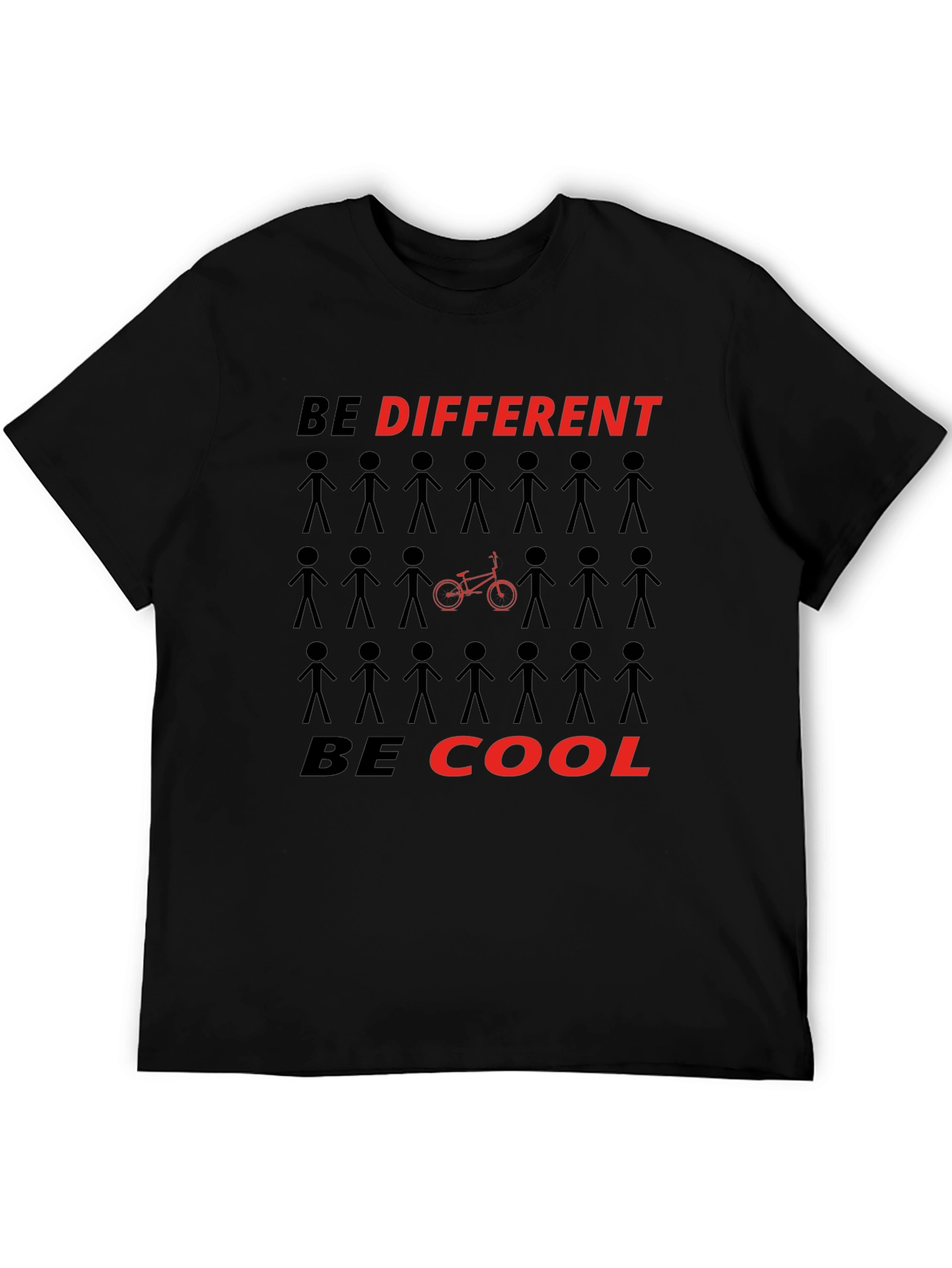 Be Different Be Cool Graphic Tee