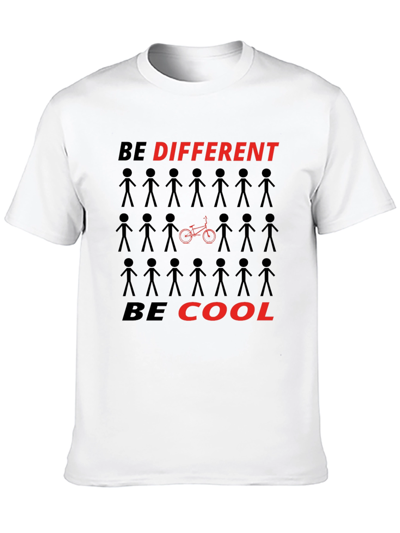 Be Different Be Cool Graphic Tee