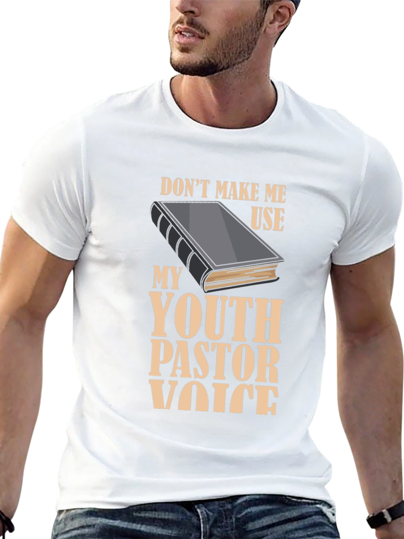 Youth Pastor Voice T-Shirt - Funny Christian Gift