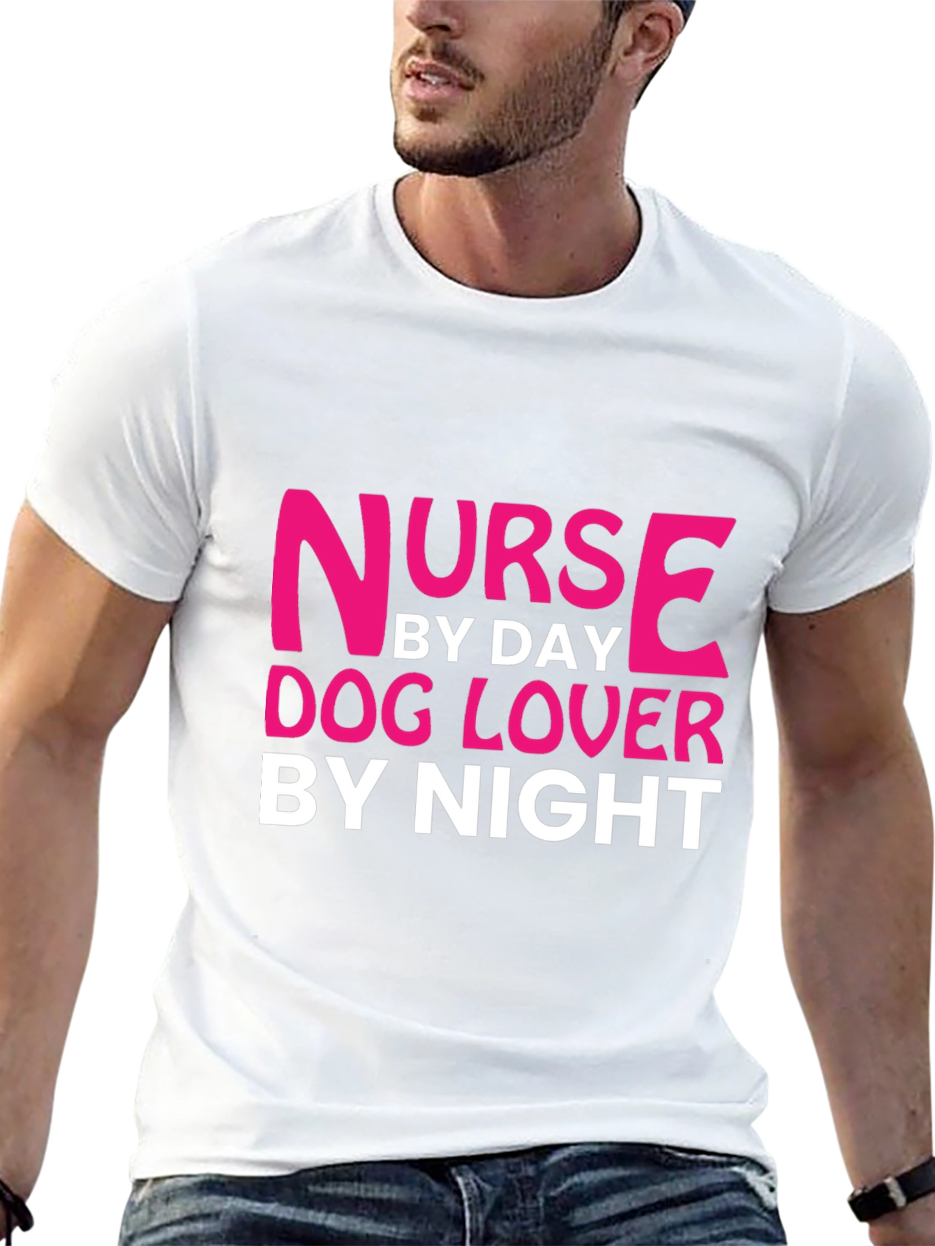 Nurse By Day Dog Lover By Night T-Shirt