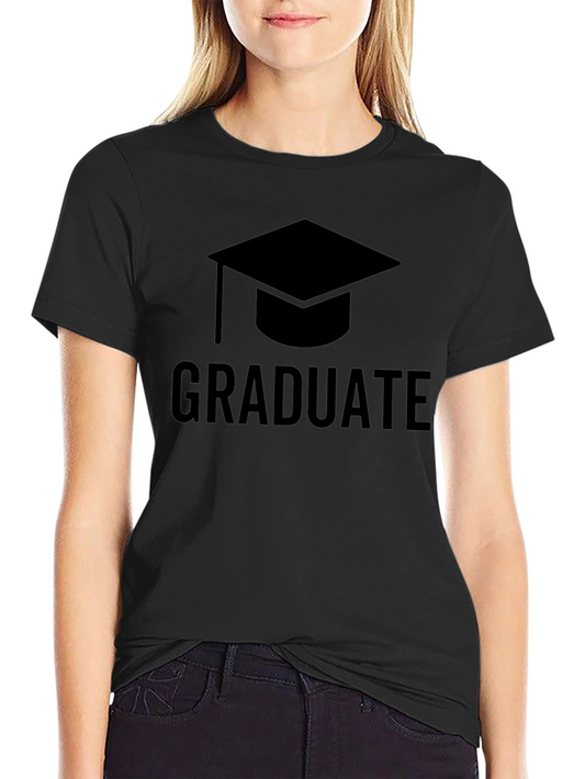 Graduate T-Shirt - Graduation Cap Graphic Tee