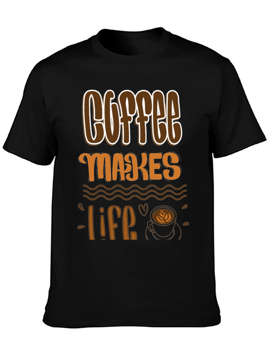 Coffee Makes Life T-Shirt
