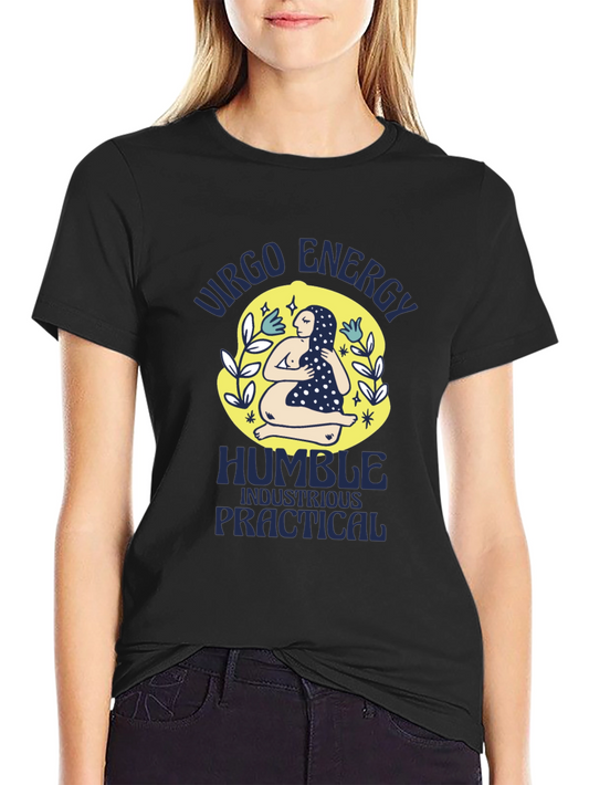 Virgo Energy Graphic T-Shirt - Humble & Practical