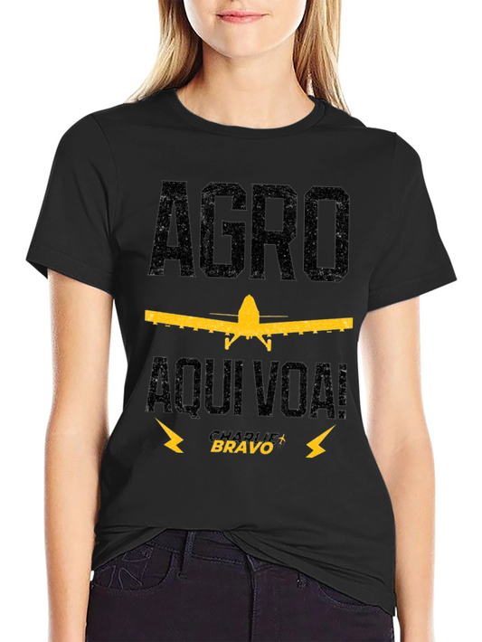 Agro Aviation T-Shirt - Crop Duster Graphic Tee