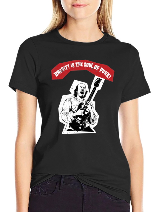 Brevity is the Soul of Punk T-Shirt