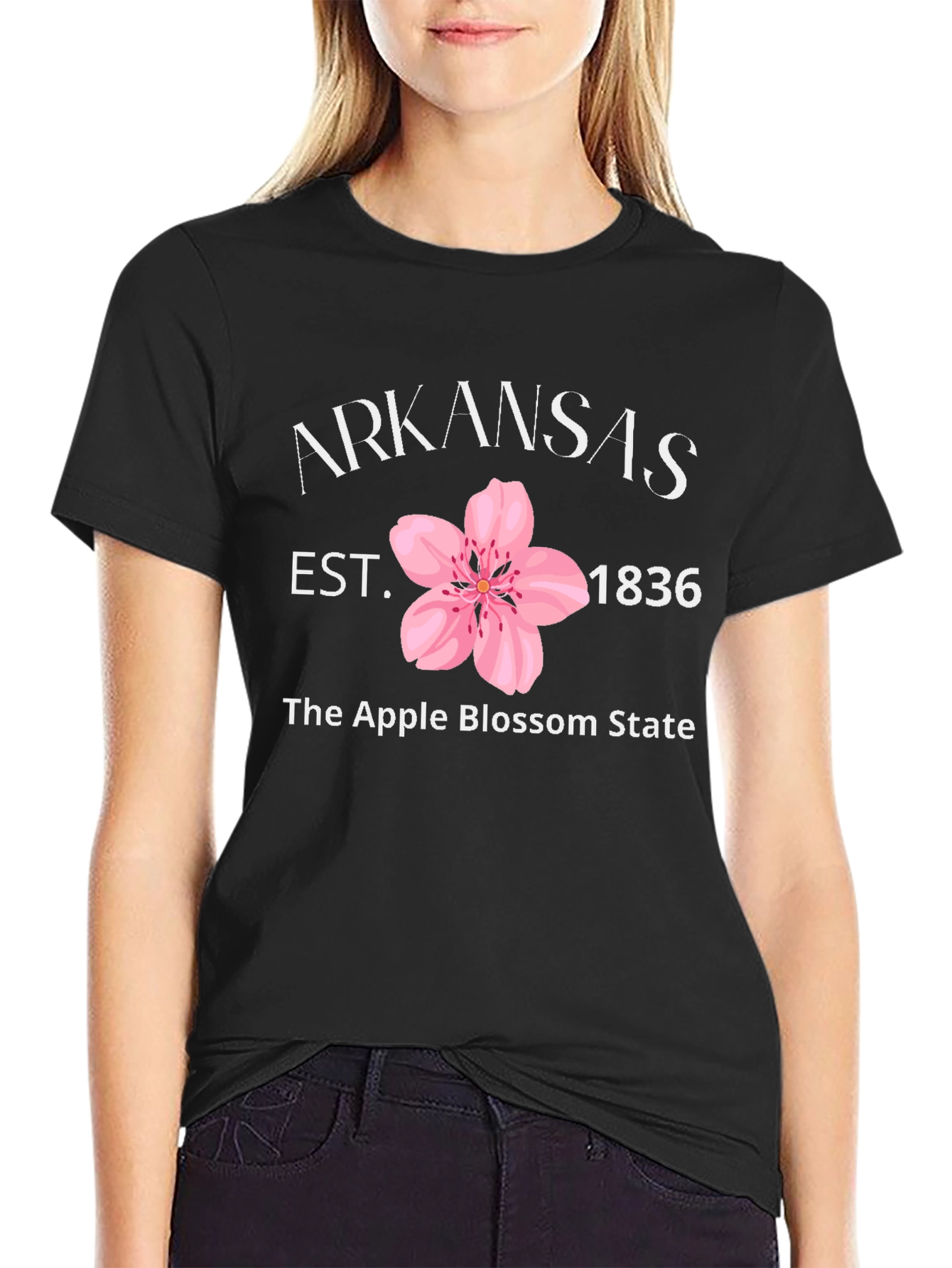 Arkansas Apple Blossom State T-Shirt
