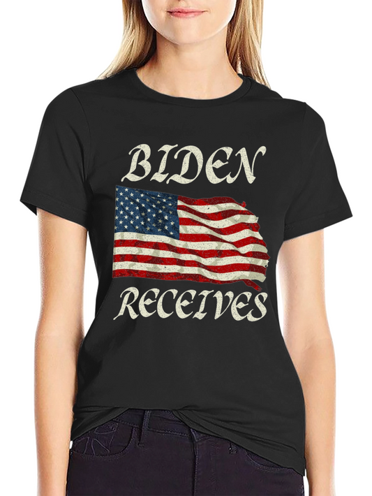 Biden Receives American Flag Graphic Tee