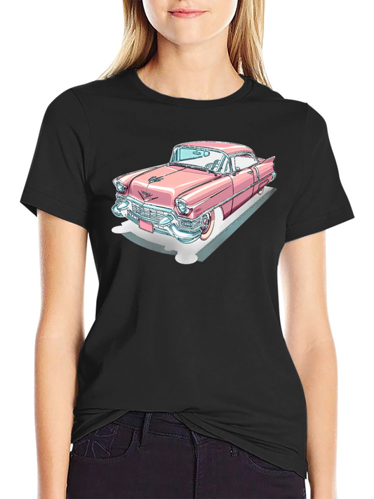 Classic Car Graphic Tee - Retro Style