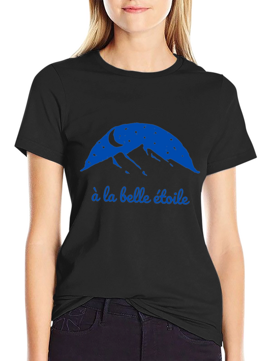 À La Belle Étoile Starry Night Graphic Tee