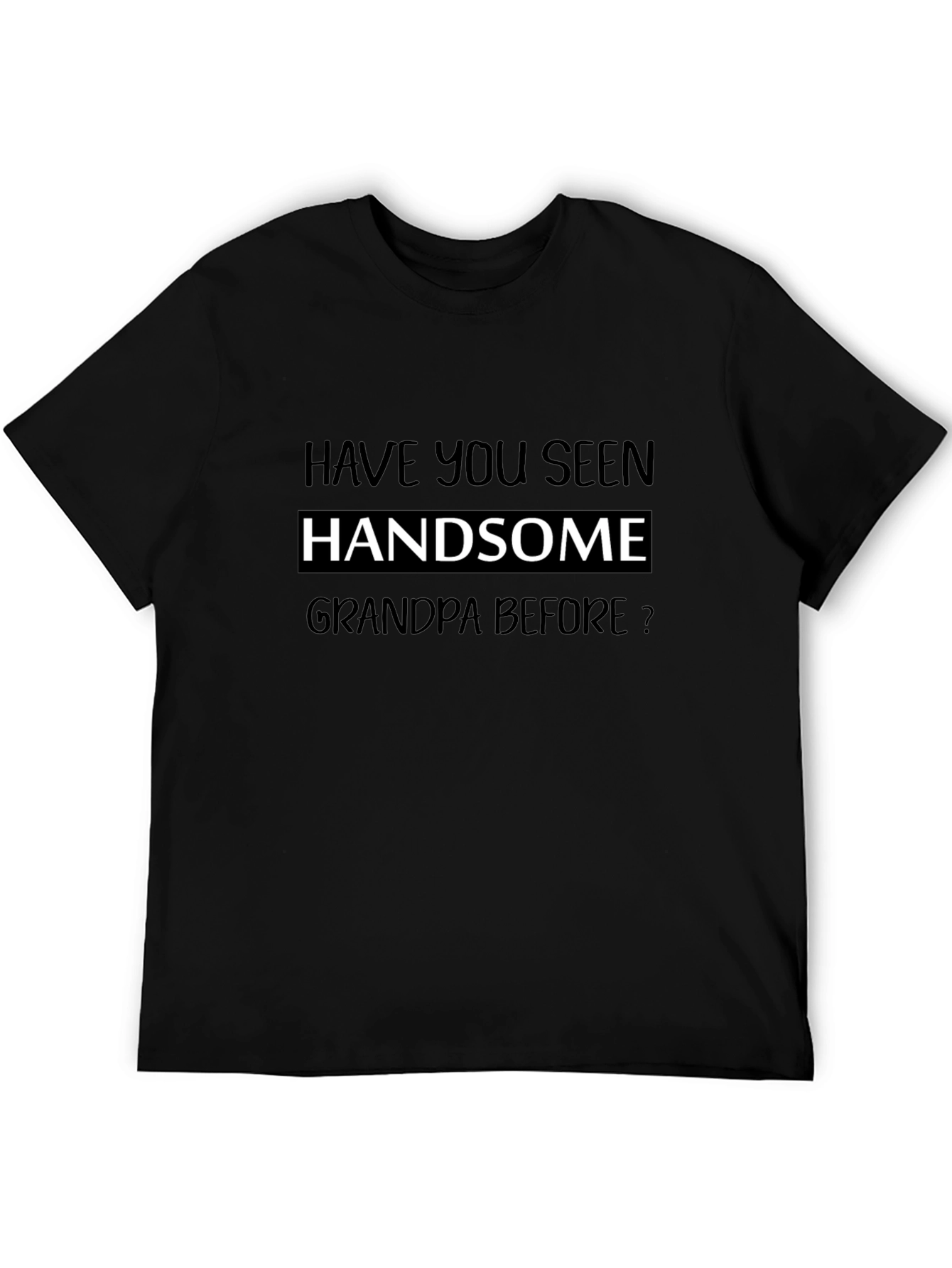 Handsome Grandpa Graphic T-Shirt