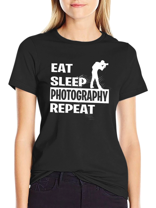 Eat Sleep Photography Repeat T-Shirt
