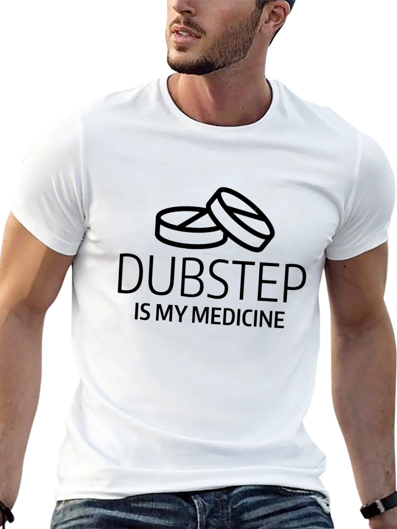 Dubstep Is My Medicine T-Shirt - Music Lover Tee