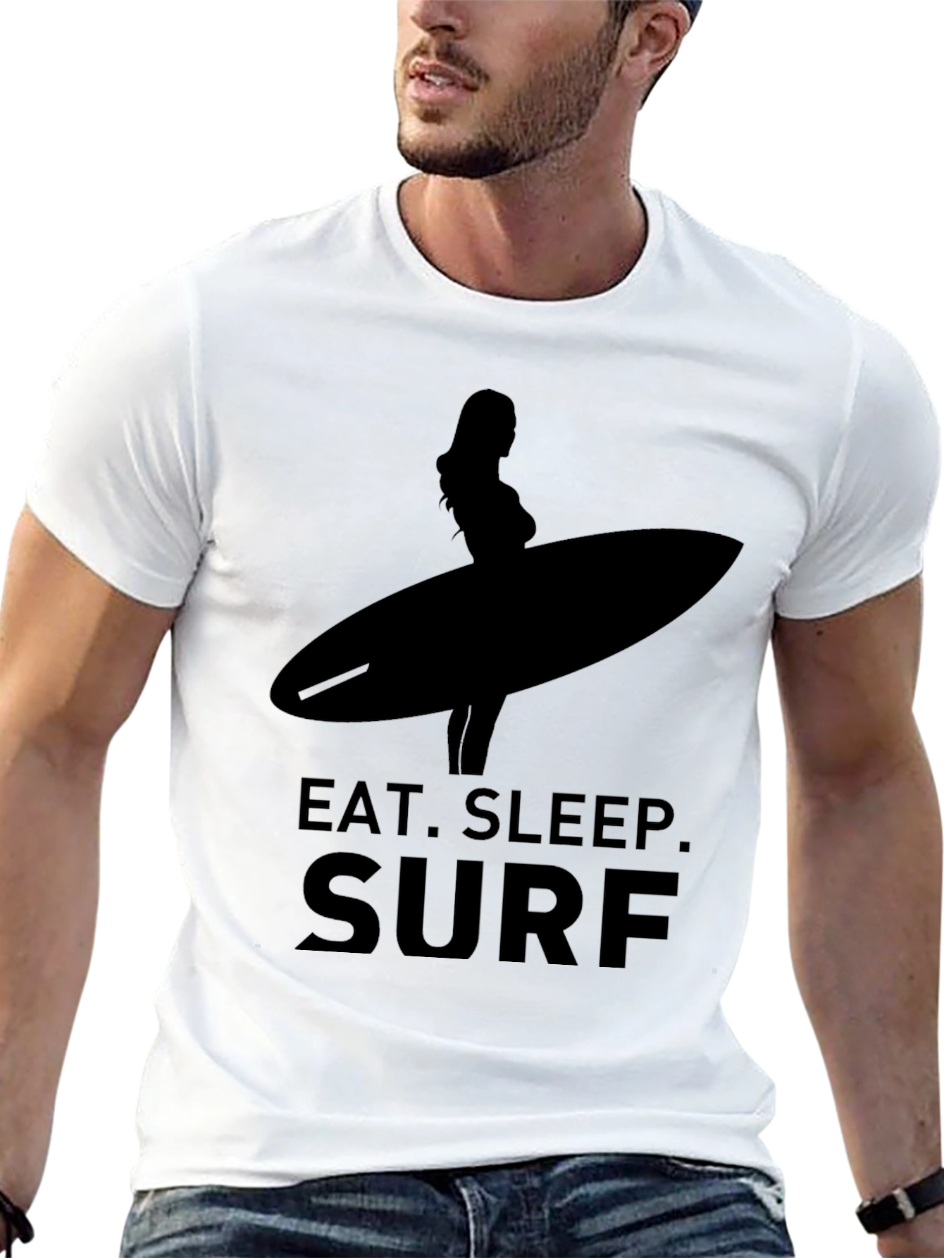 Eat Sleep Surf T-Shirt | Graphic Tee