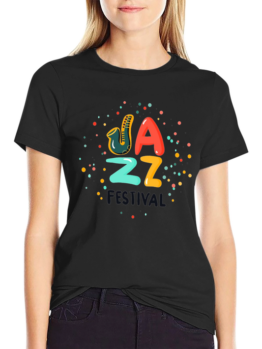Jazz Festival Graphic T-Shirt