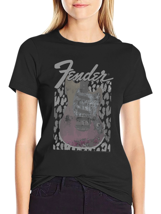 Fender Guitar Graphic Black T-Shirt