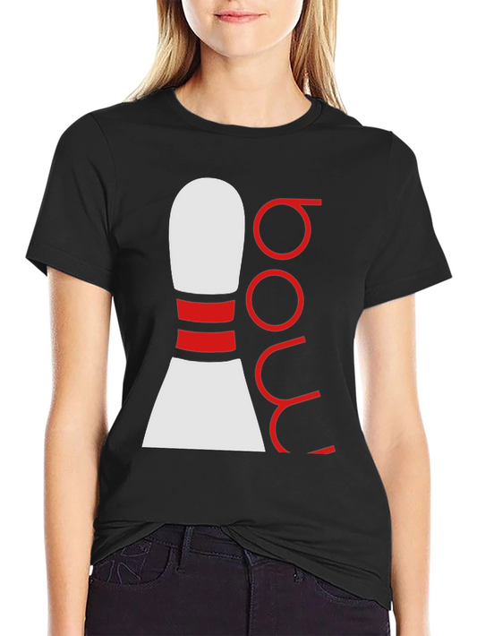 Bowling Boy Black T-Shirt