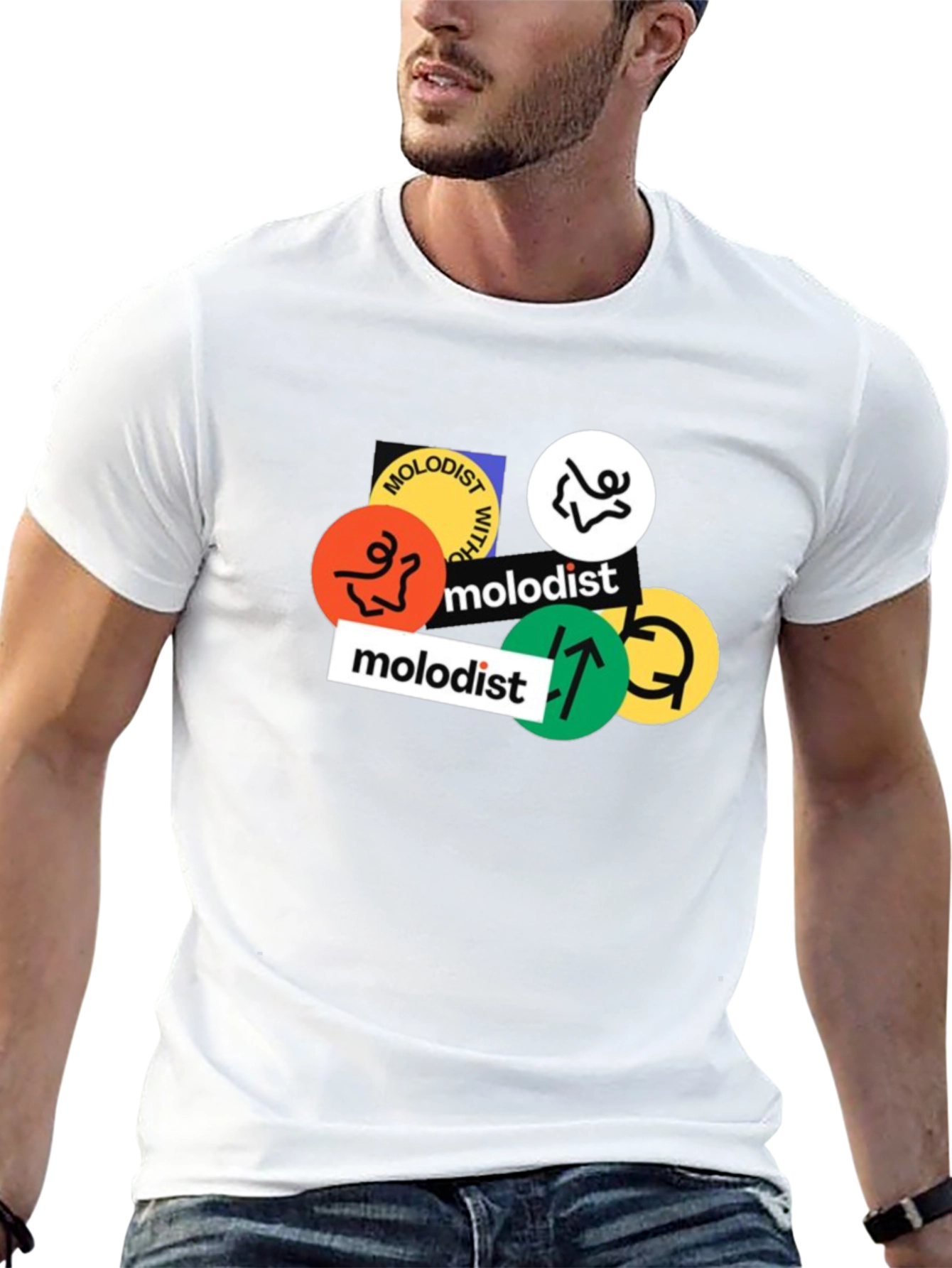 Molodist Graphic Print Black T-Shirt