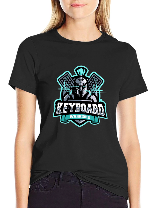 Keyboard Warriors Black T-Shirt