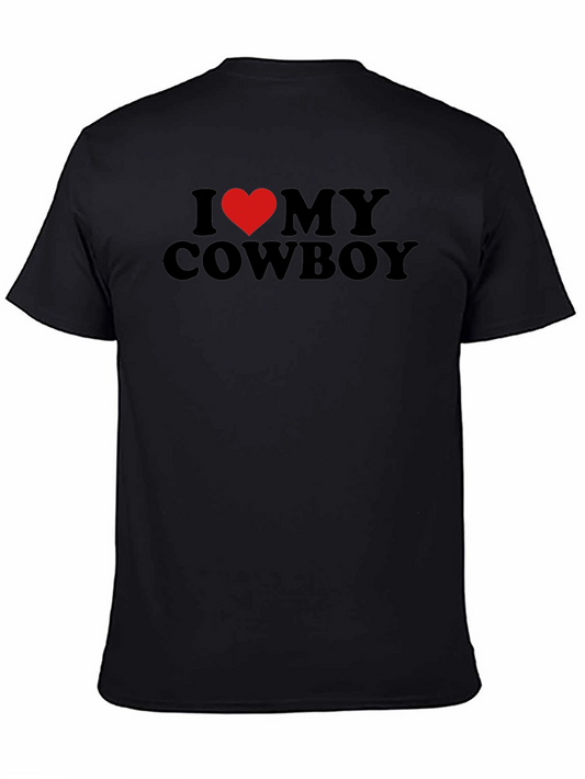 I Heart My Cowboy Graphic Tee