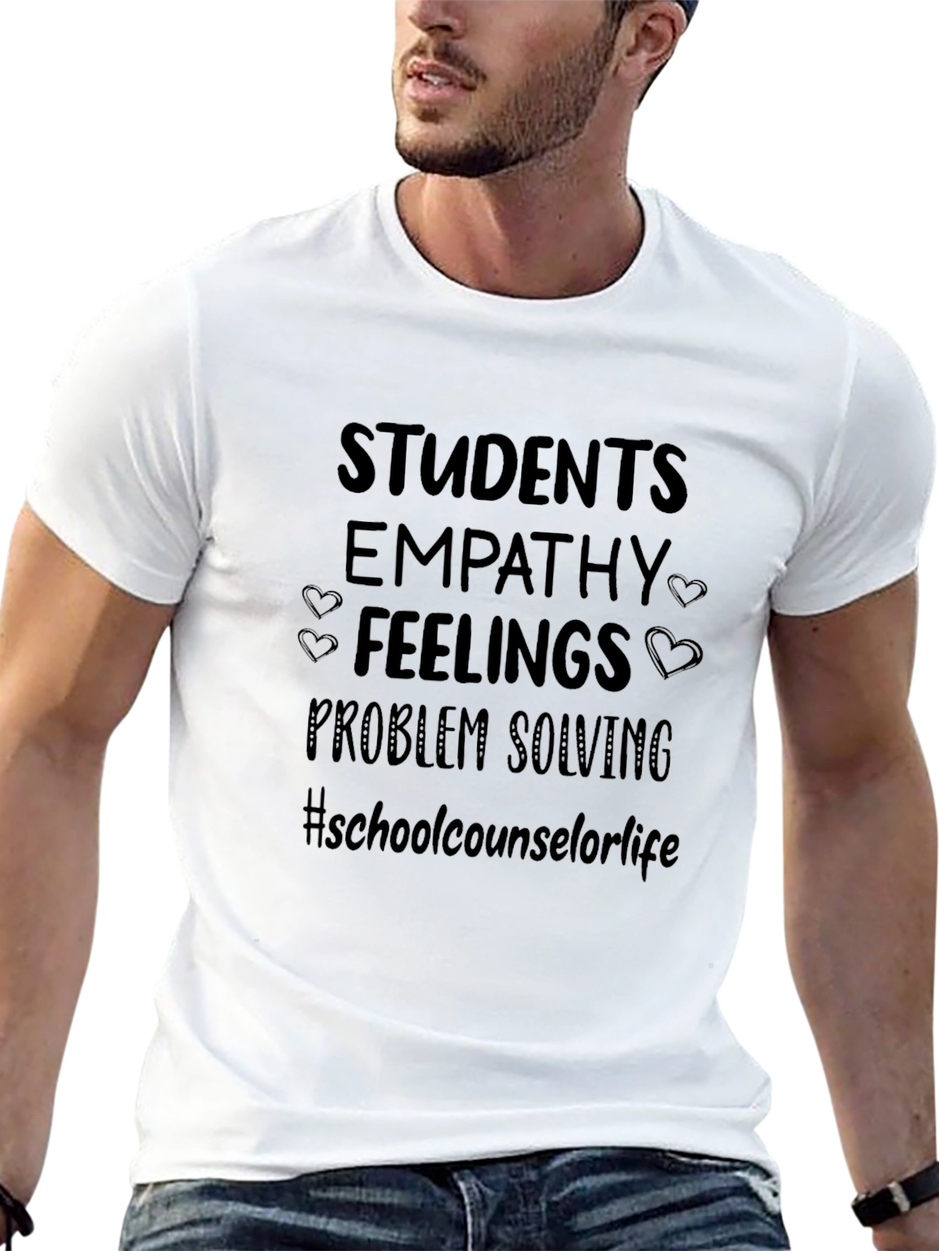 School Counselor Life Black T-Shirt