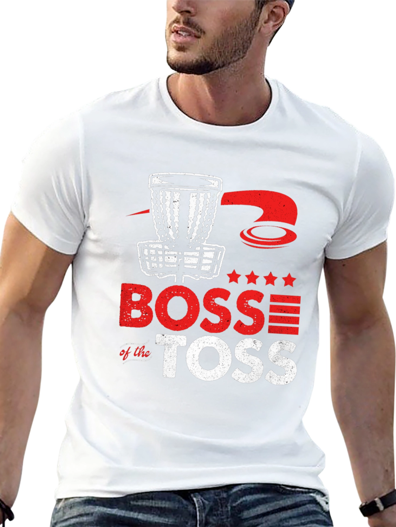 Boss of the Toss Disc Golf T-Shirt