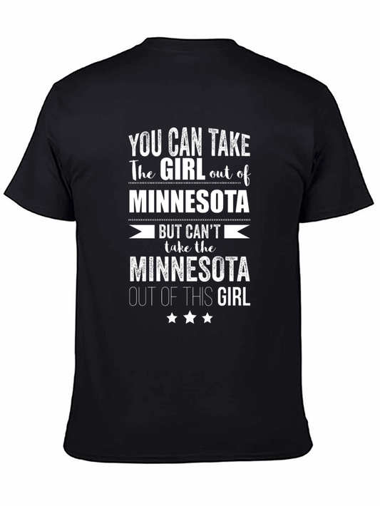 Minnesota Girl T-Shirt - Novelty Graphic Tee