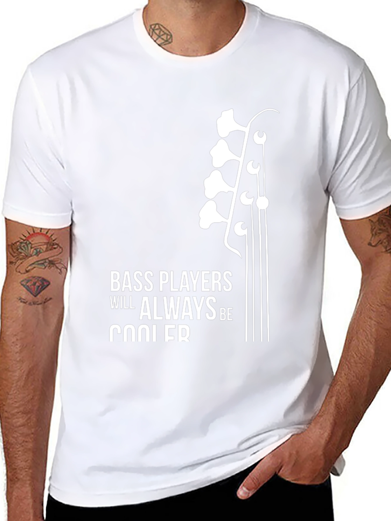 Bass Players Will Always Be Cooler T-Shirt