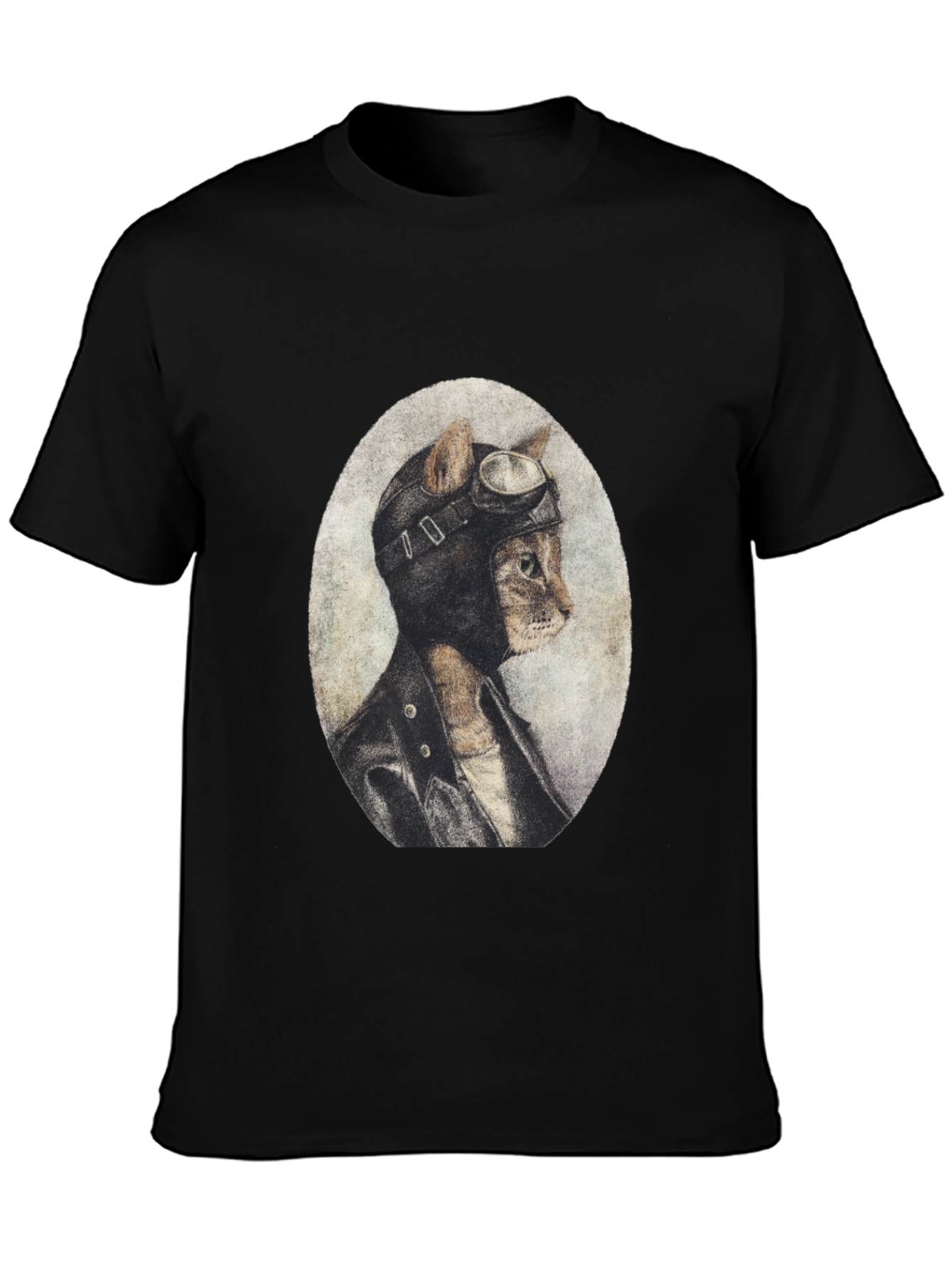 Pilot Cat T-Shirt - Unique Graphic Tee