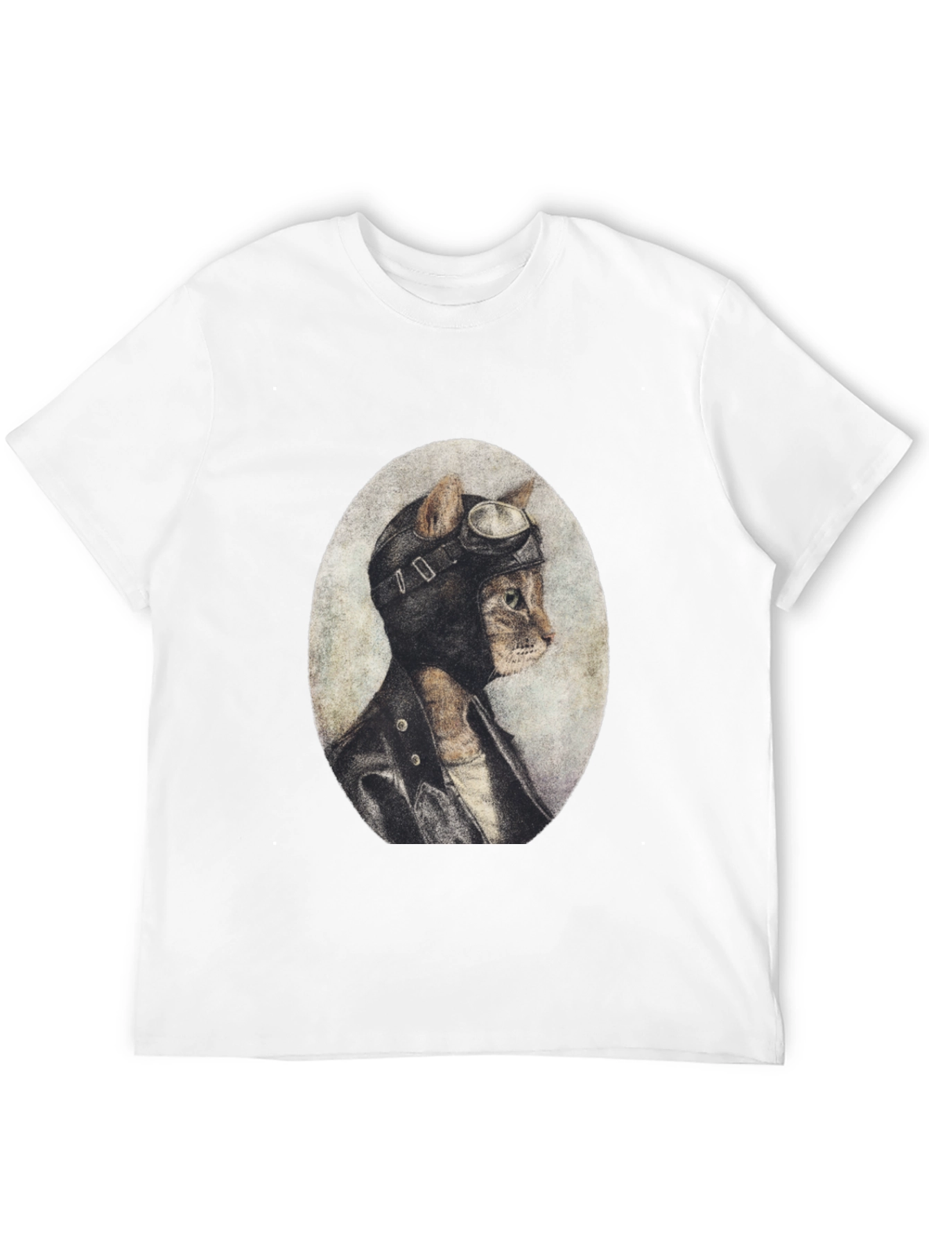 Pilot Cat T-Shirt - Unique Graphic Tee