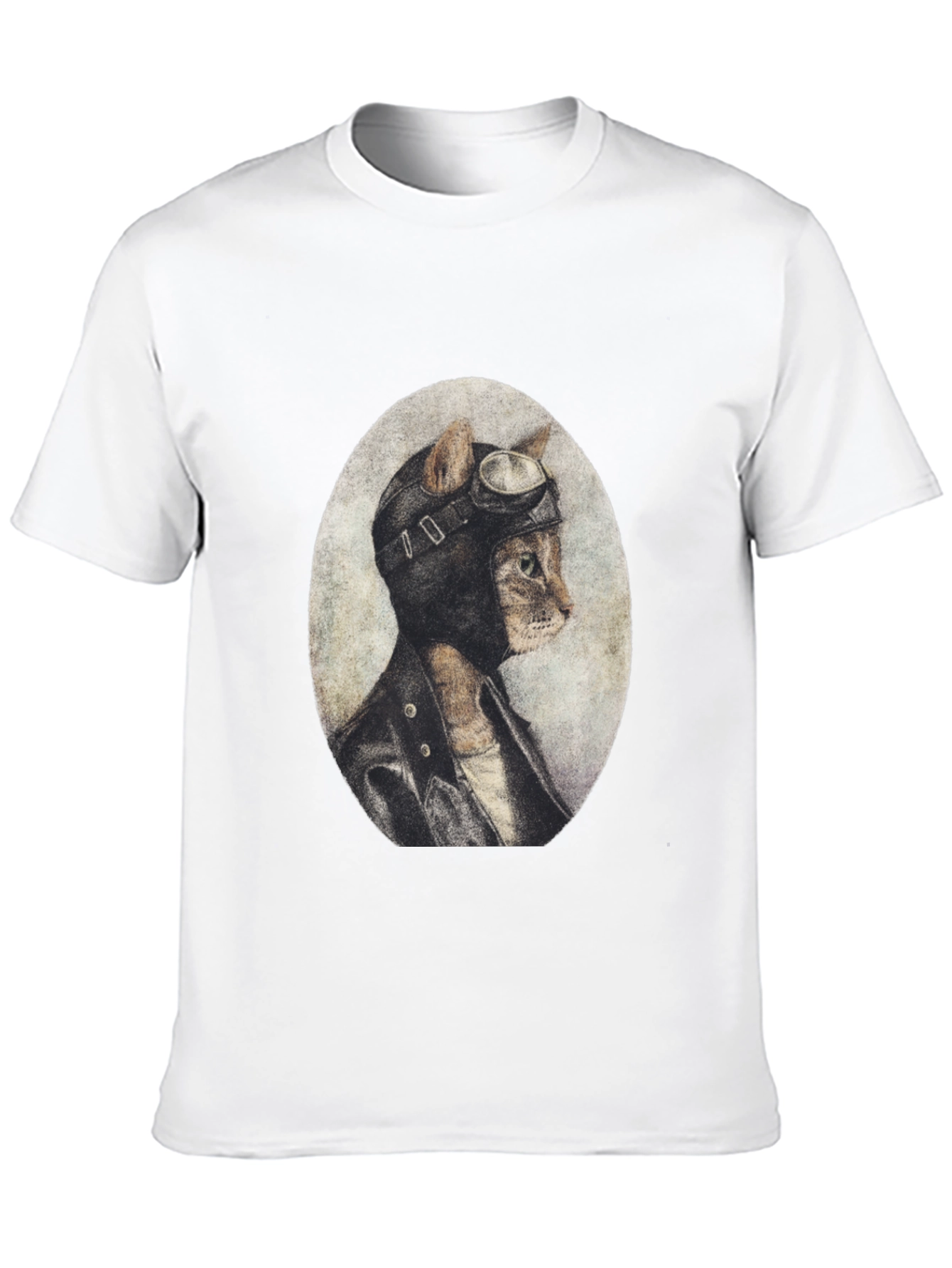 Pilot Cat T-Shirt - Unique Graphic Tee