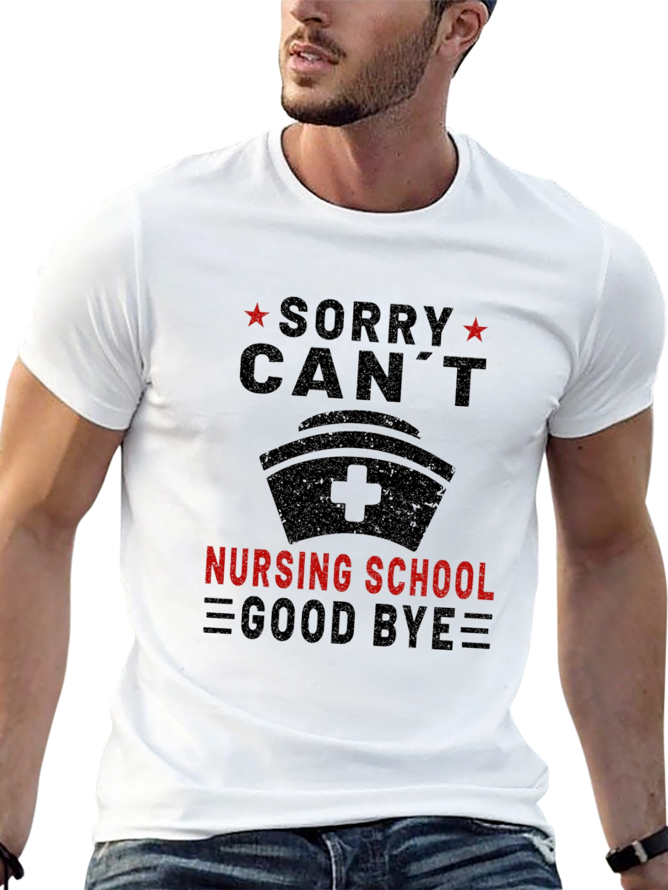Sorry Cant Nursing School Goodbye Tee