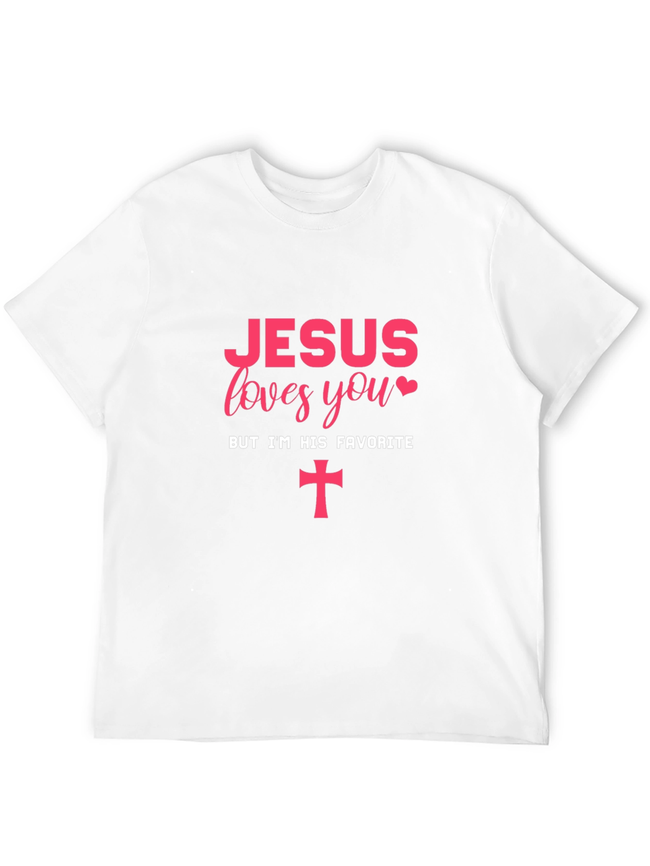 Jesus Loves You Graphic Tee - Christian Apparel