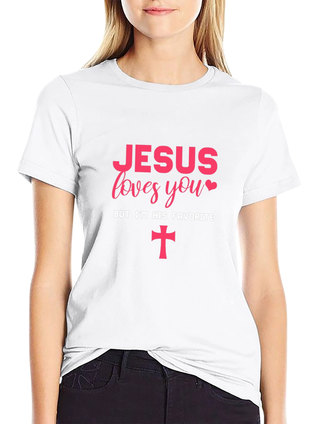 Jesus Loves You Graphic Tee - Christian Apparel
