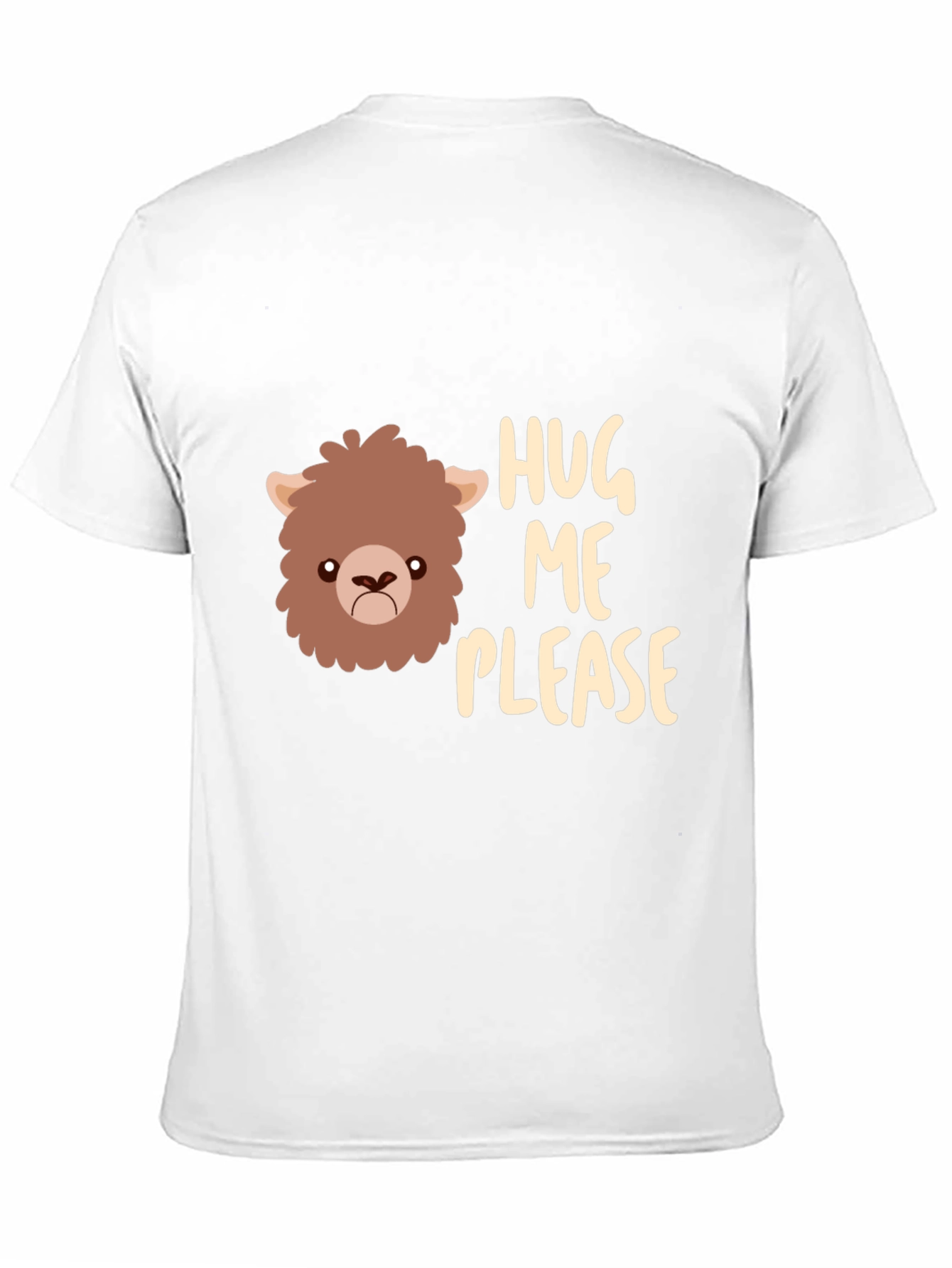 Hug Me Please Black T-Shirt