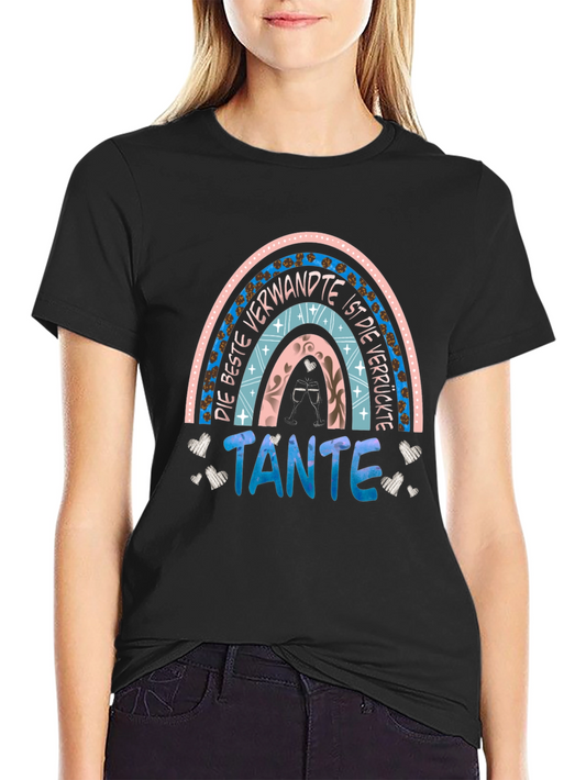 Fun Tante Rainbow T-Shirt