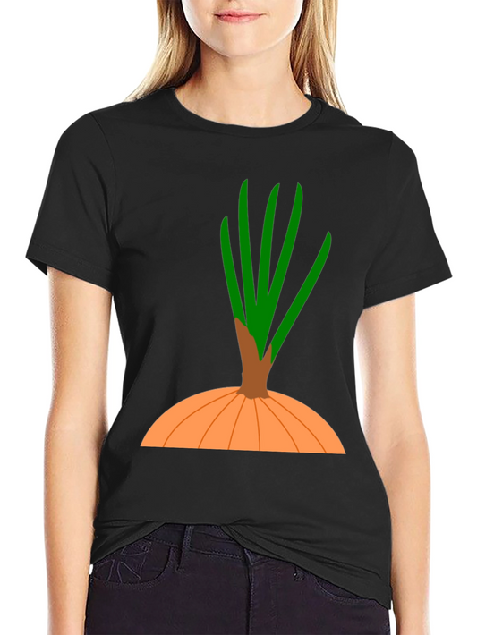 Cool Onion Graphic Tee - Black T-Shirt
