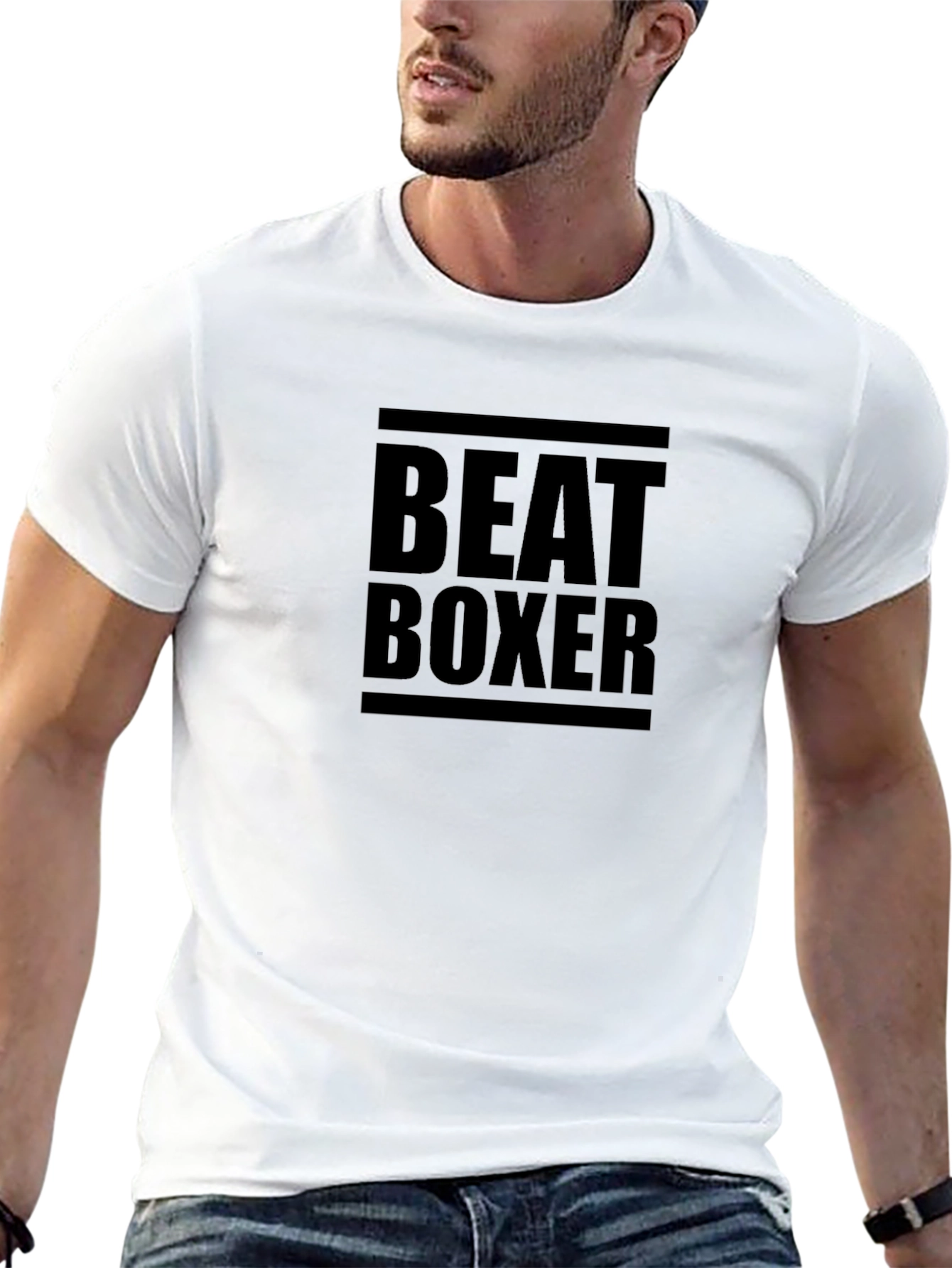 Beat Boxer Black Graphic Tee