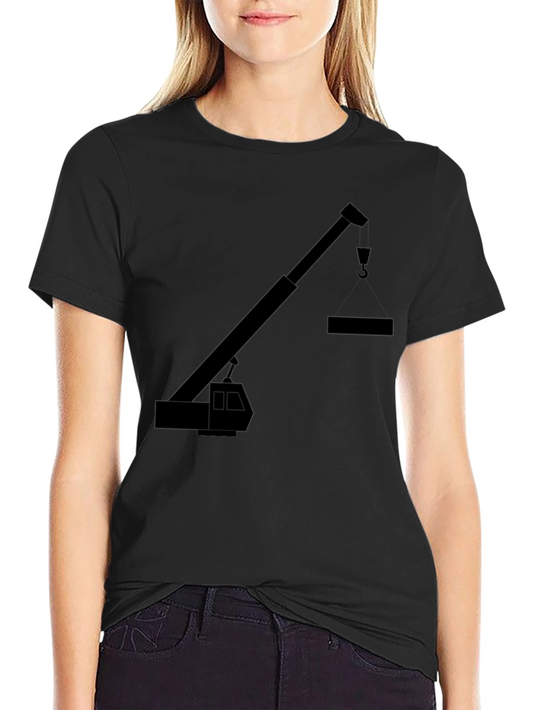 Crane Graphic Tee - Heavy Equipment Operator Shirt