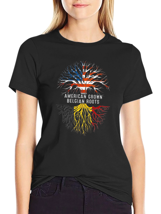 American Grown Belgian Roots T-Shirt